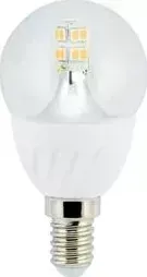 Лампа светодиодная ECOLA globe K4FG40ELC Premium 4,0W G45 E14 золотистый прозрачный шар 86х45 (5) Светодиодная лампа