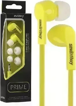 Наушники SMARTBUY (SBE-160) PRIME желтый