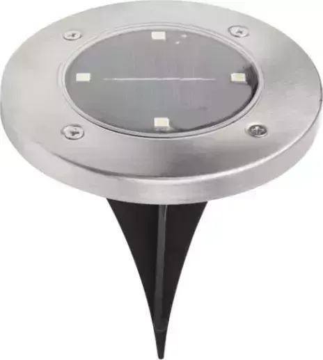 Светильник LAMPER (602-246) светодиодный Взлетные Огни с аккумулятором солнечной панелью IP65, холодное белое свечение 6500 К, монтаж в гру