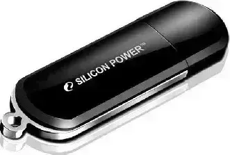 Флеш-накопитель SILICON POWER 32GB LuxMini 322 черный