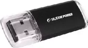 Флеш-накопитель SILICON POWER (SP016GBUF2M01V1K) 16GB Ultima II черный