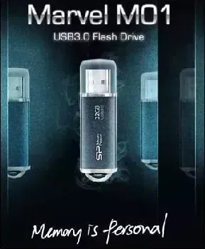 Флеш-накопитель SILICON POWER 16GB MARVEL M01 3.0 синий
