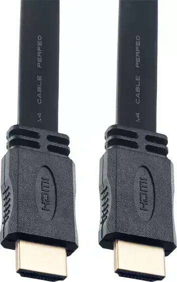 Кабель HDMI PERFEO (H1303) A вилка - A вилка VER.1.4 плоский 3 м