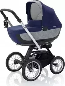 Коляска INGLESINA Quad на шасси Quad XT Black (AB60F6ART + AE64G0000) (KB60F6ART)