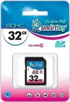 Карта памяти SMARTBUY SDHC 32GB Class10