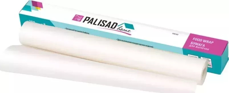 Бумага PALISAD для выпечки 280 мм X 8 м HOME 950165