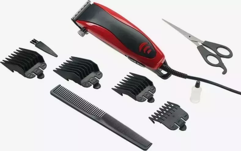 Машинка для стрижки LUAZON HOME LTRI-14, красная 2810429 Машика
