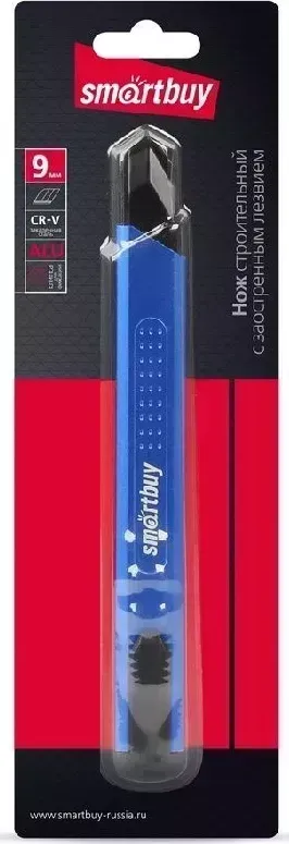 Нож SMARTBUY (SBT-KNB-9P2) строительный