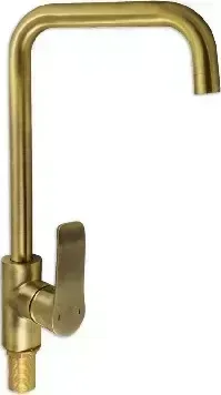 Смеситель для кухни GFMARK 5054 кухонный шаровый боковой под состаренную бронзу