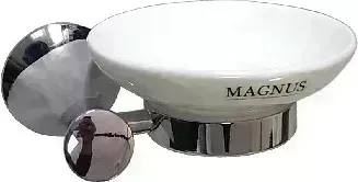 Мыльница MAGNUS 85004 керамическ с креплением к стене (2)