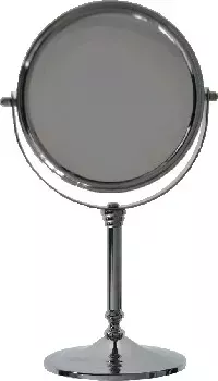 Зеркало САНАКС 050134 косметическое настольное, нержавеющая сталь хромированная, Д15см