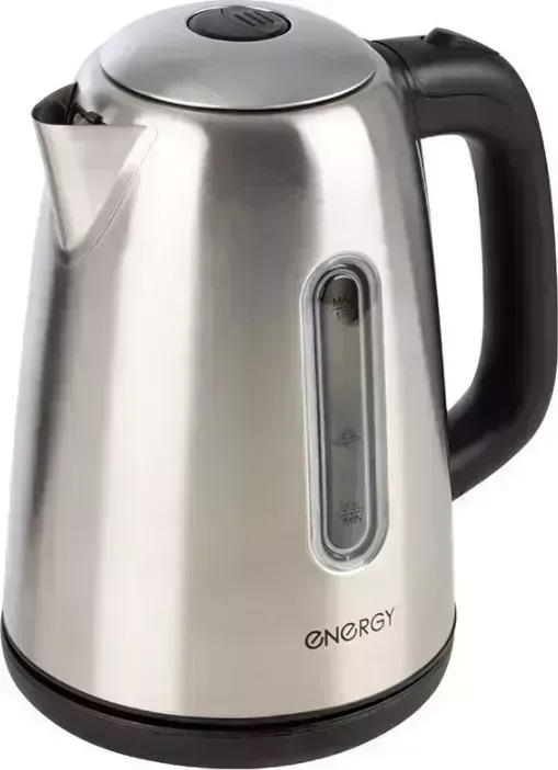 Чайник электрический ENERGY E-252 (1,7 л, диск), стальной