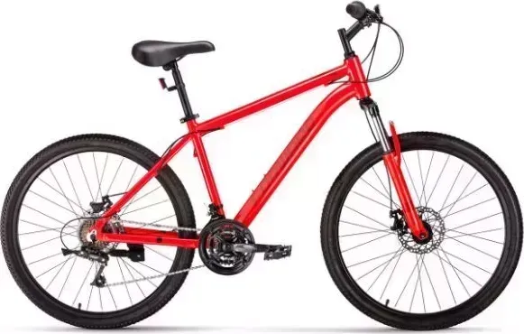 Велосипед FORWARD HARDI 26 2.0 D (26" 21 ск. рост. 18") 2022, красный, RBK22FW26703 26 D 21