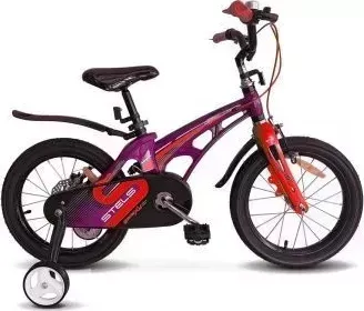Велосипед STELS Galaxy 16" V010 V010 LU095740 LU088562 Фиолетовый/красный