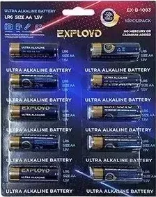 Батарейки EXPLOYD EX-B-1083 LR06-10BL Ultra Alkaline