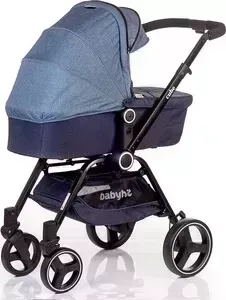 Коляска 2 в 1 BABYHIT 2 в 1 BabyHit Cube - Синий лён (CUBE LINEN BLUE)