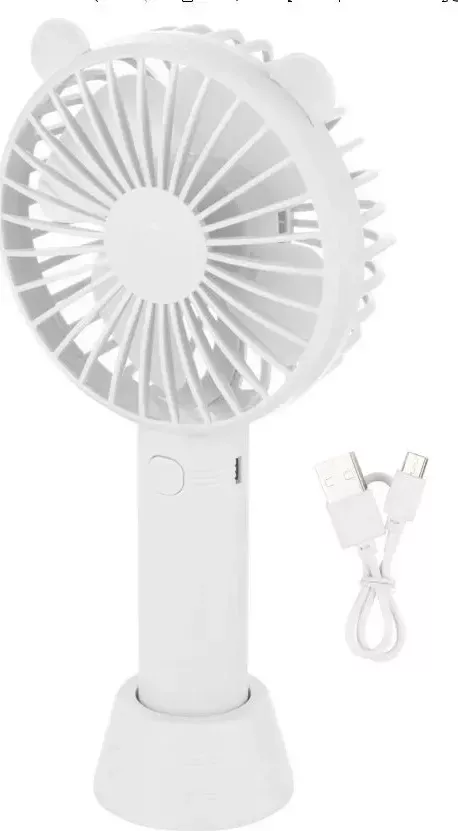 Вентилятор ENERGY EN-0610 USB (настольный, аккумулятор) белый
