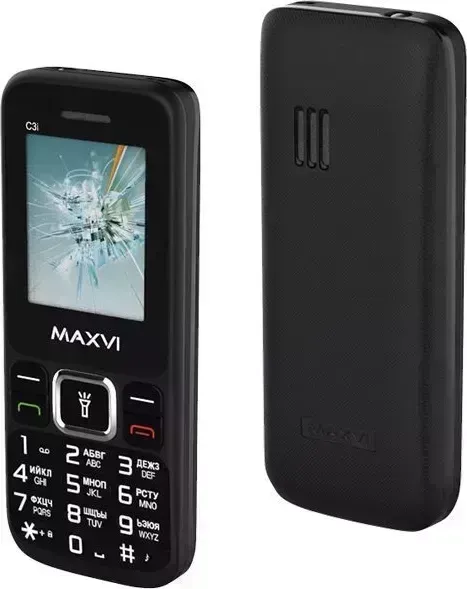 Телефон MAXVI C3I BLACK телефон