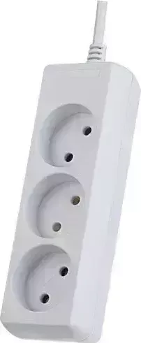 Удлинитель PERFEO (PF_A4683) "POWERLIGHT" - 3 роз - 3м - белый