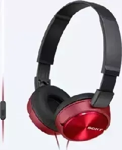 Наушники SONY MDR-ZX310AP/R Цвет Красный