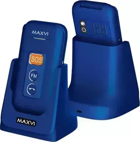 Телефон MAXVI E5 BLUE телефон E5