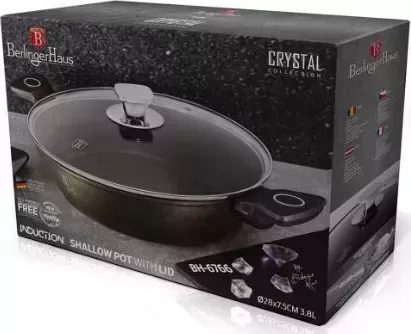 Сотейник BERLINGER HAUS BH-6766 Crystal Collection 28см