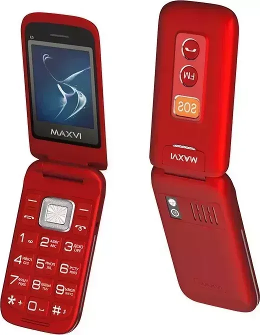 Мобильный телефон MAXVI E5 RED