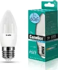Лампа CAMELION LED7-C35/845/E27 (Эл. светодиодная 7Вт 220В)