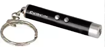 Cветодиодный фонар ULTRAFLASH (12325) LED30L (фонарь, 1LED+лазерная указка 3XAG3, черный, алюм., блистер-пакет)
