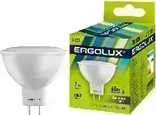 Лампа ERGOLUX LED-JCDR-7W-GU5.3-6K (Эл. светодиодная JCDR 7Вт GU5.3 6500K 180-240В)