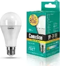 Лампа светодиодная CAMELION LED11-A60/830/E27 (Эл. 11Вт 220В)