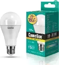 Лампа светодиодная CAMELION LED20-A65/830/E27 (Эл. 20Вт 220В)