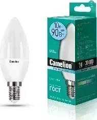 Лампа светодиодная CAMELION LED10-C35/845/E14 (Эл. 10Вт 220В) Лампочка