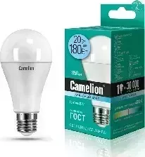 Лампа светодиодная CAMELION LED20-A65/845/E27 (Эл. 20Вт 220В)
