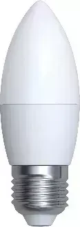 Лампа светодиодная VOLPE UL-00003799 LED-C37-7W/WW/E27/FR/NR Теплый белый свет 3000K