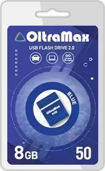 Флеш-накопитель OLTRAMAX OM-8GB-50-Blue 2.0 флэш-накопитель