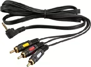 Кабель REXANT (17-4412) ШНУР СТЕРЕО 3,5 ММ 4C - 3 RCA, ДЛИНА 1,5 МEТРА (GOLD)