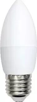 Лампа светодиодная VOLPE UL-00003797 LED-C37-7W/DW/E27/FR/NR Дневной белый свет 6500K