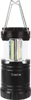 Фонарь CAMELION LED5632 ( для кемпинга 3XR03, черный, 3X COB LED, пласт. кор.)