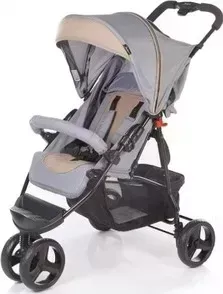 Коляска прогулочная Jetem Mira Lite (JT005) тёмно-серый/светло-коричневый (Dark Grey/Light Brown)