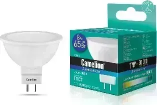 Лампа CAMELION LED8-S108/865/GU5.3 (Эл. светодиодная JCDR 8Вт 220В)