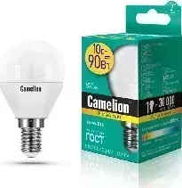 Лампа CAMELION LED10-G45/830/E14 (Эл. светодиодная 10Вт 220В)