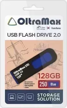Флеш-накопитель OLTRAMAX OM-128GB-250-Blue USB флэш-накопитель