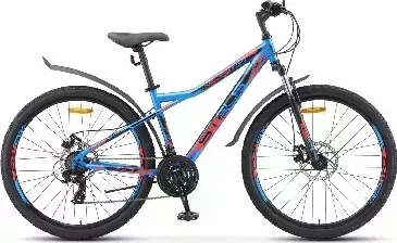 Велосипед STELS Navigator-710 MD 27.5" V020*LU093864*LU084137 *16" Синий/чёрный/красный