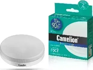 Лампа CAMELION (13616) LED10-GX53/865/GX53 (Эл. светодиодная10Вт 220В)