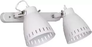 Светильник CAMELION WML-428-2 C01 белый ( настенный NEW YORK,2х E27, 40Вт, 230В, металл)