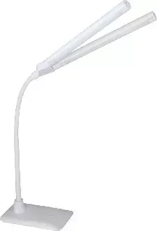 Светильник CAMELION KD-794 C01 белый ( Свет-к наст.,10 Вт, 2 плаф.,230В, сенс.вкл-е, 4 ур.ярк,4000К)