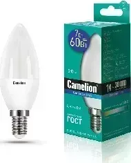 Лампа CAMELION LED7-C35/865/E14 (Эл. светодиодная 7Вт 220В)