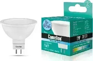 Лампа светодиодная CAMELION LED8-S108/845/GU5.3 (Эл. JCDR 8Вт 220В) Лампочка