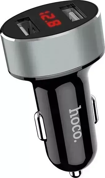 Автомобильное зарядное устройство HOCO (6957531076605) Z26 High Praise 2.1A 2xUSB черный